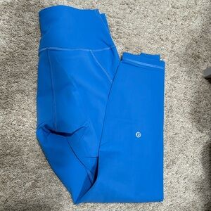 Lululemon wunder train tights with pockets - Sz 10